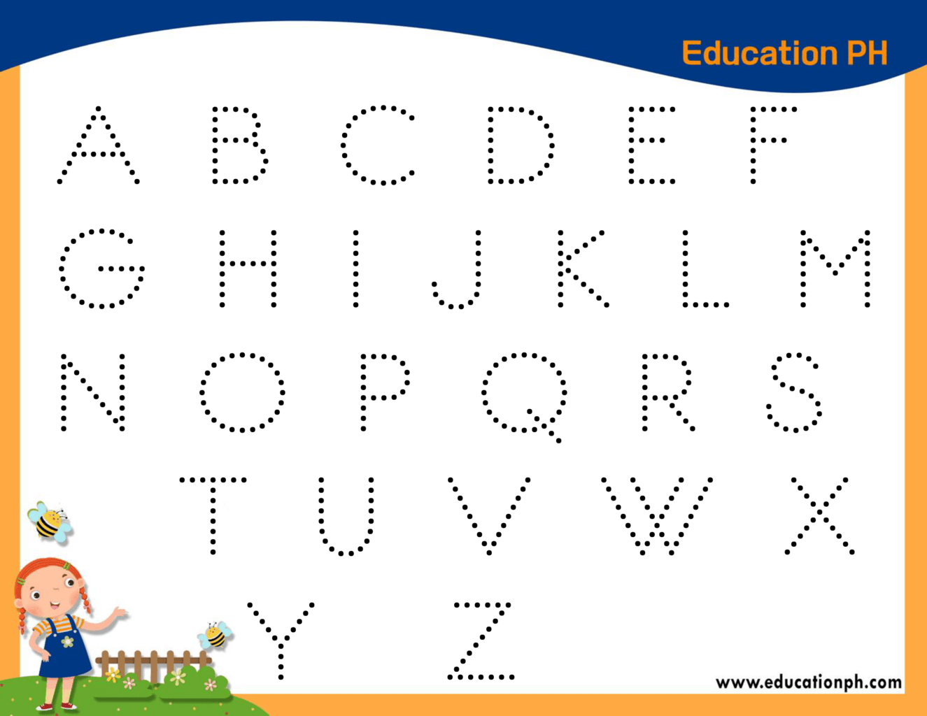 tracing alphabet coloring preschool worksheets screenshots ph education